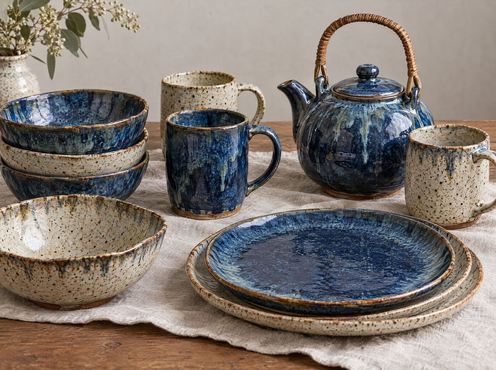 Handmade stoneware made in India