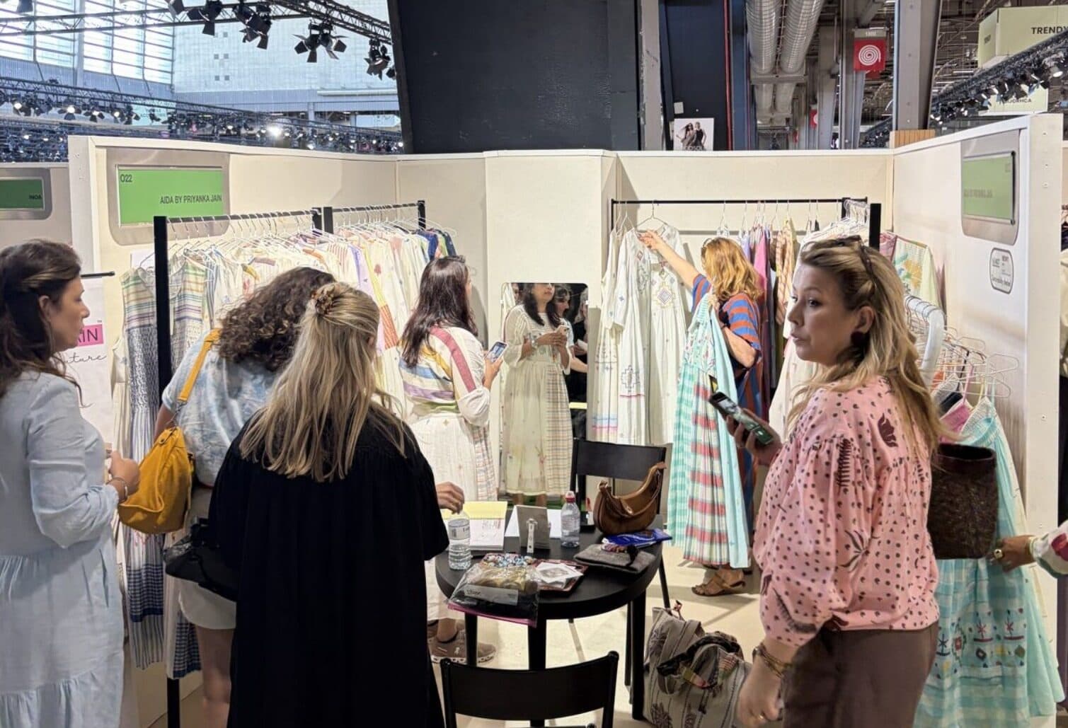 Aida by Priyanka Jain stand at Who's Next Paris