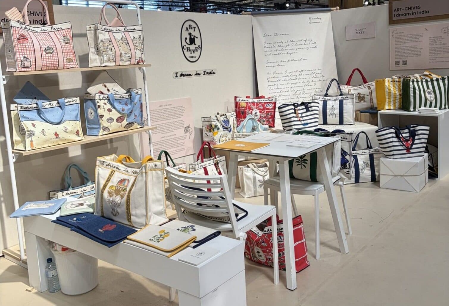 Art-Chives stand at Who's Next Paris