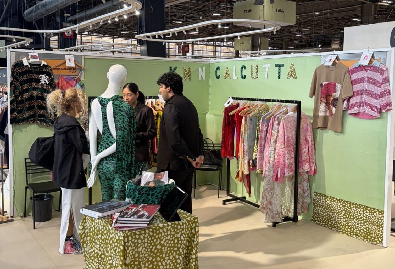 KNN Calcutta stand at Who's Next Paris
