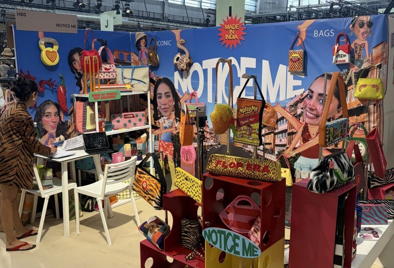 Notice Me stand at Who's Next Paris