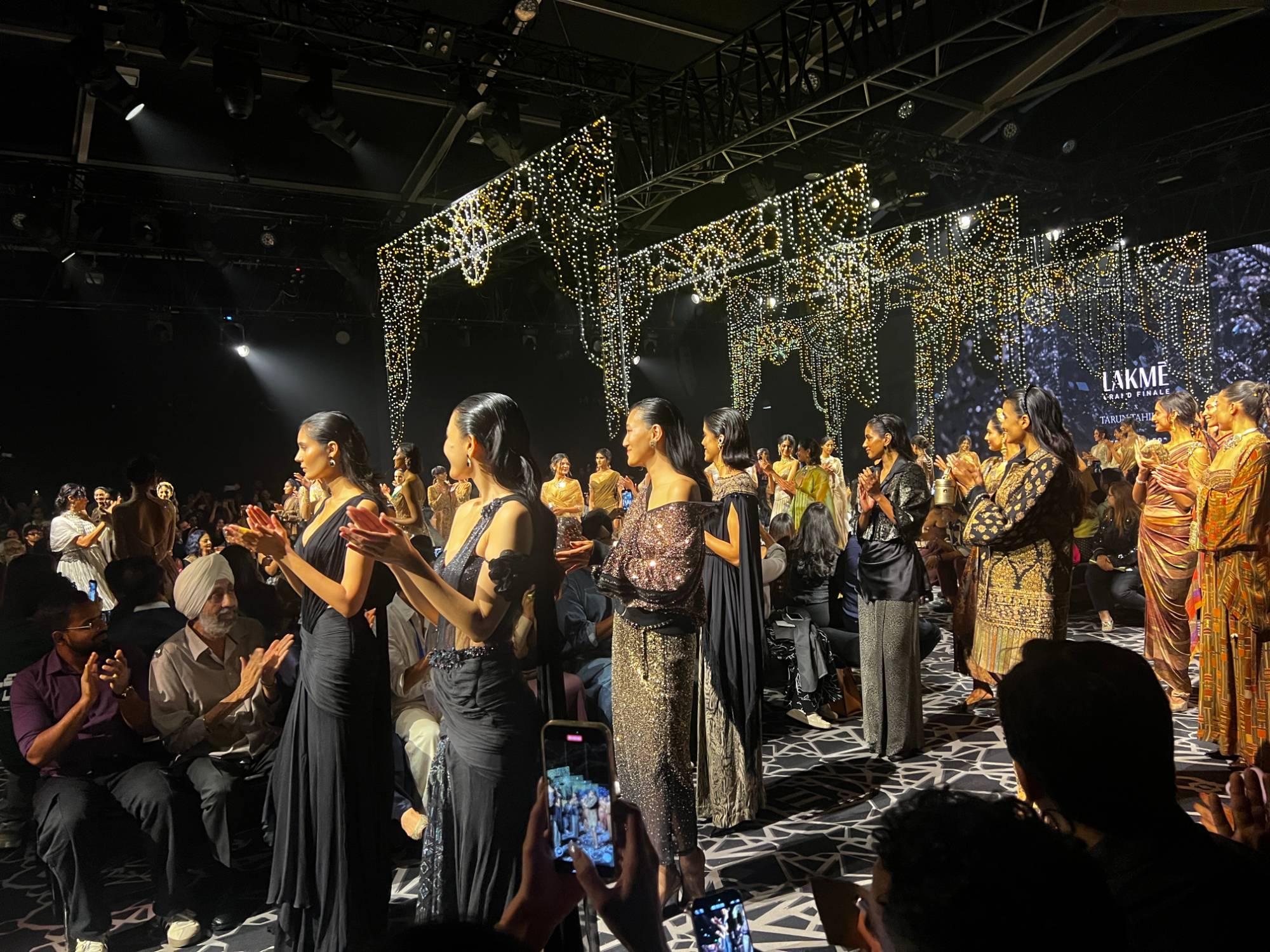 Models at the Lakmé Grand Finale, the ready-to-wear fashion week run in partnership with the FDCI.