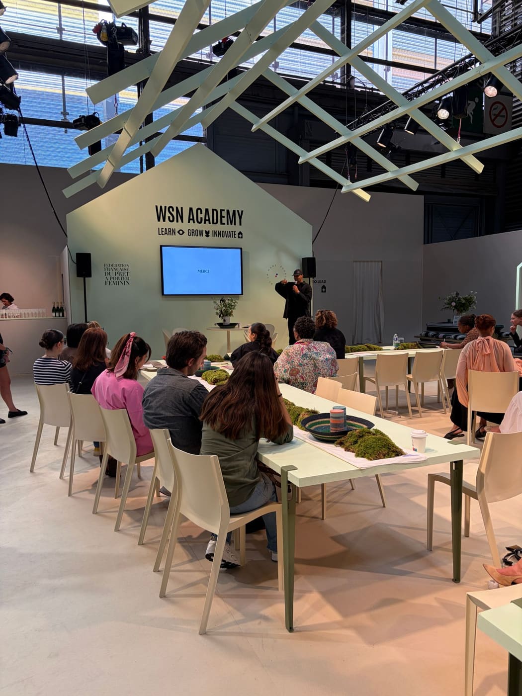 A masterclass at the WSN Academy space, run with the Fédération Française du Prêt-à-Porter Féminin, at Who's Next September 2026.